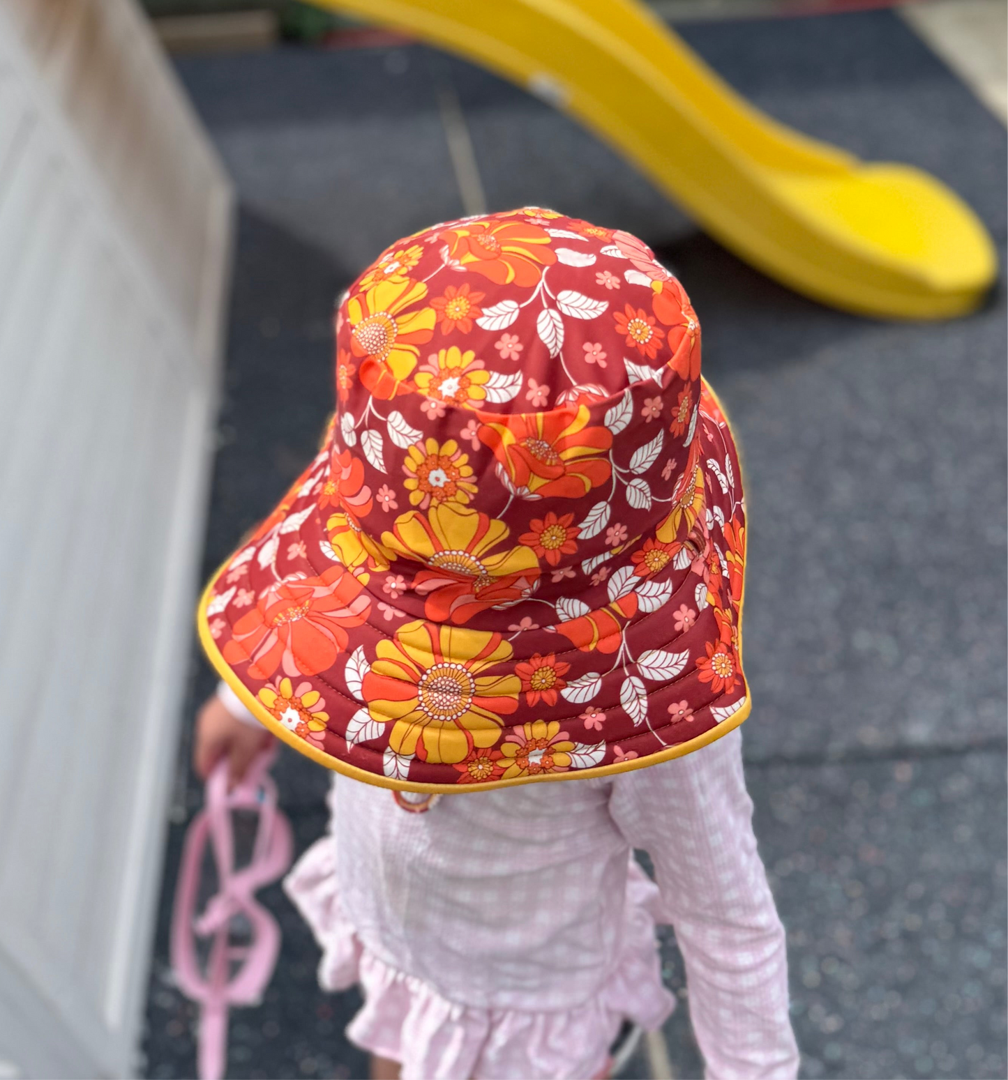 Good Vibes Wide Brim Water Hat
