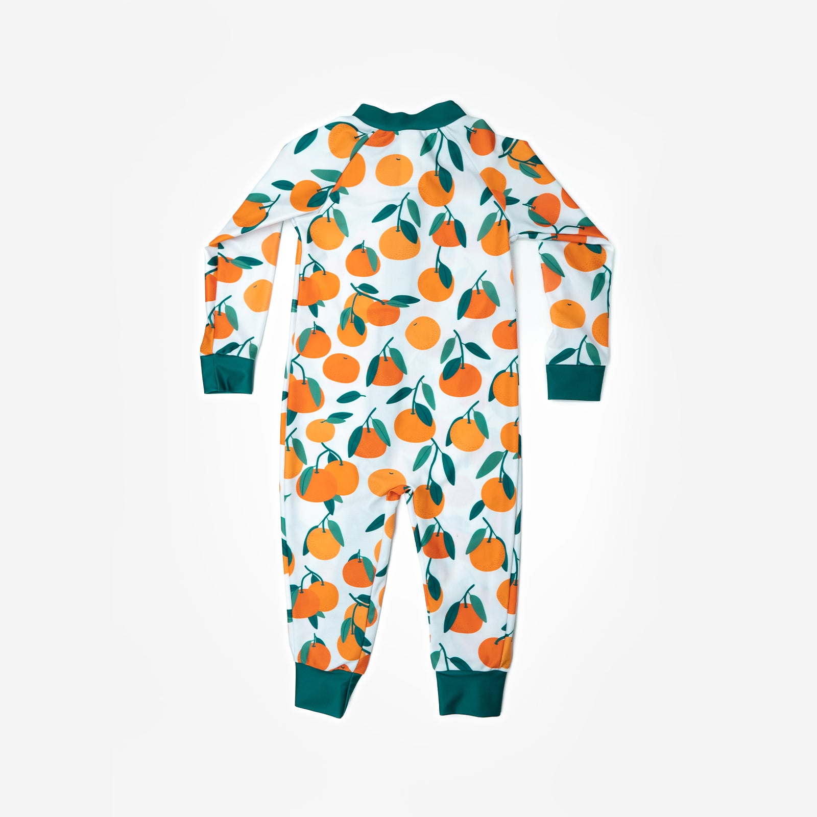 Pipi Swimwear citrus fruit pattern full length sunsuit 