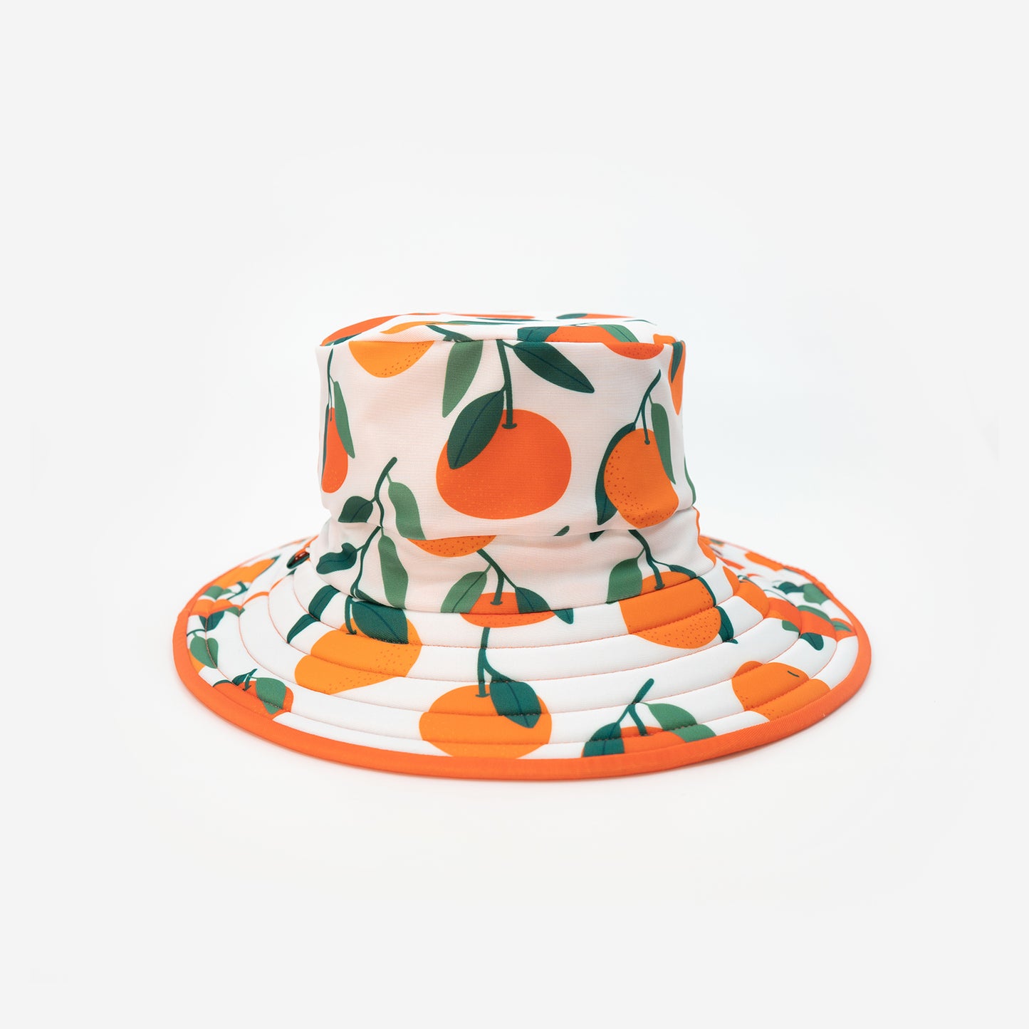 Pipi Swimwear citrus fruit reversible wide brim swim hat